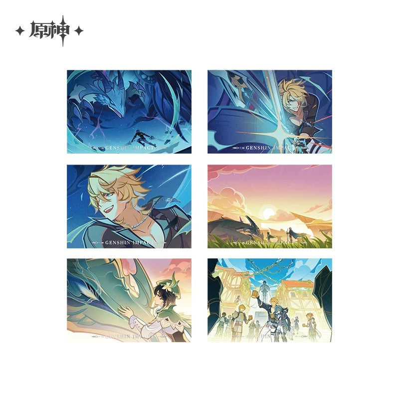 [PO] GI Official Merch ✦ Another Prologue Series | Badge and Postcard Set