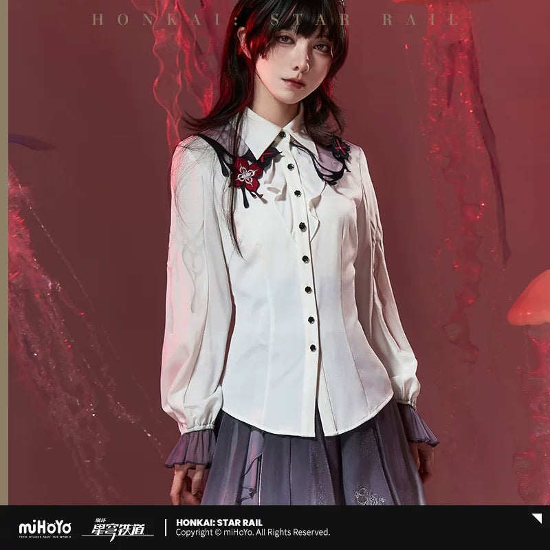 [PO] HSR Official Merch ✦ Evernight Themed Impression Series | Long-Sleeve Shirt