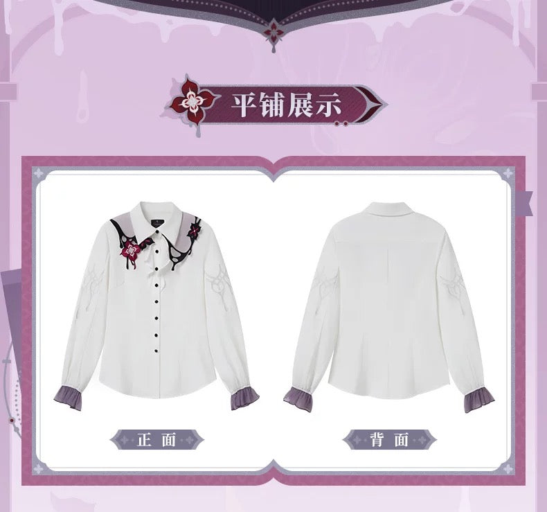 [PO] HSR Official Merch ✦ Evernight Themed Impression Series | Long-Sleeve Shirt