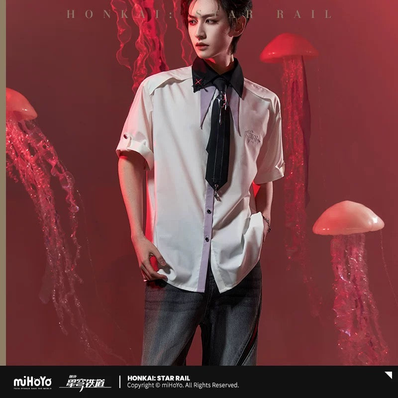 [PO] HSR Official Merch ✦ Evernight Themed Impression Series | Short-Sleeve Shirt