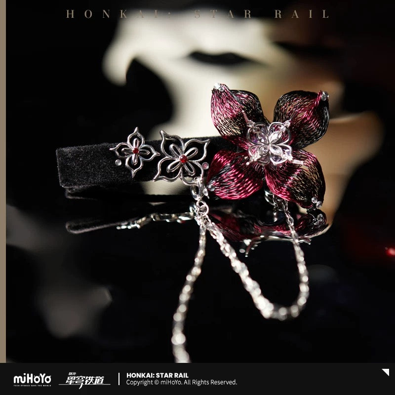 [PO] HSR Official Merch ✦ Evernight Themed Impression Series | Hair Clip Brooch