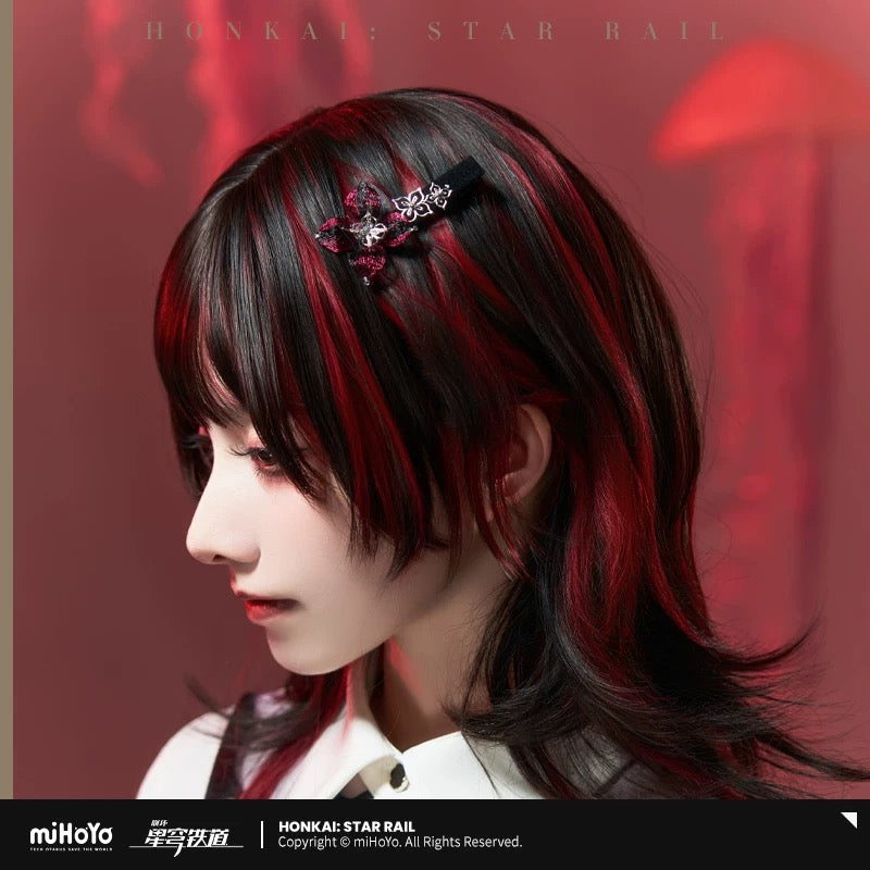 [PO] HSR Official Merch ✦ Evernight Themed Impression Series | Hair Clip Brooch