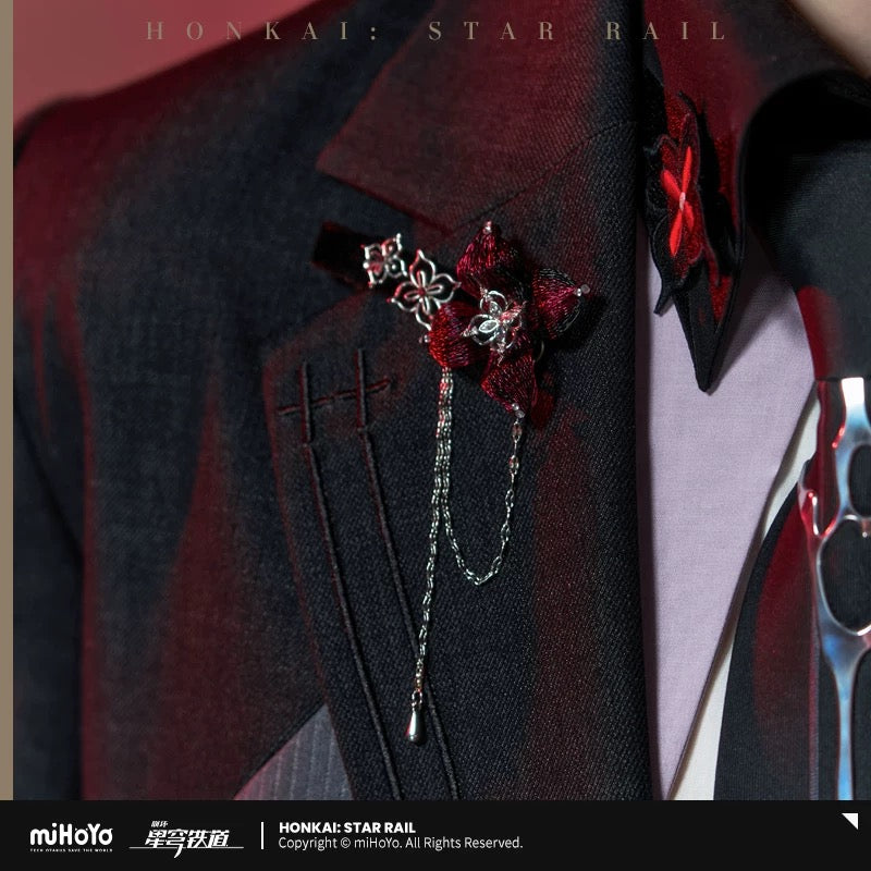 [PO] HSR Official Merch ✦ Evernight Themed Impression Series | Hair Clip Brooch
