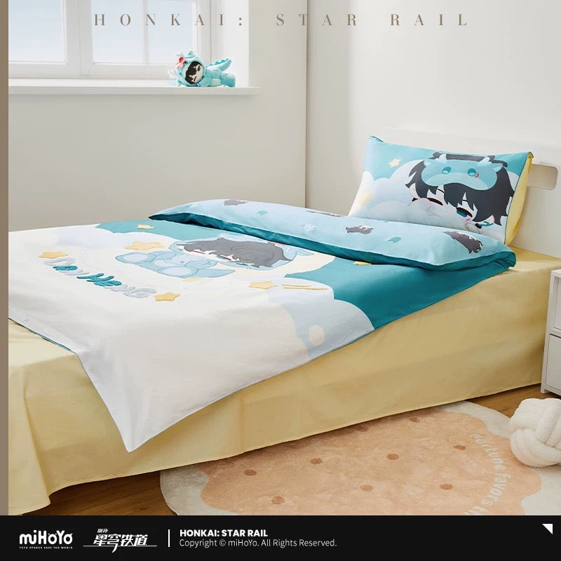 [PO] HSR Official Merch ✦ Boys’ Dormitory Series | Bed Sheet