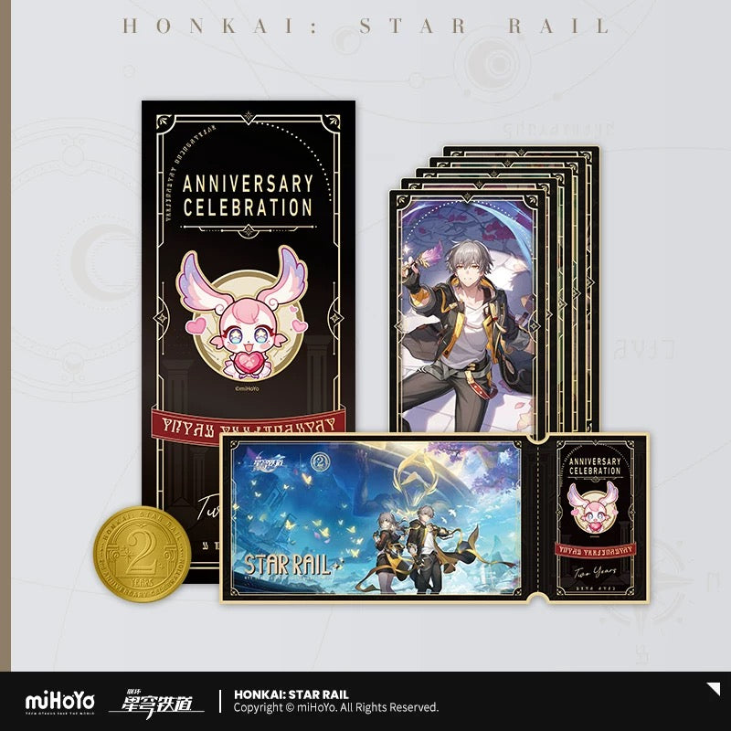 [PO] HSR Official Merch ✦ 2nd Anniversary Commemorative Collectible Card Set