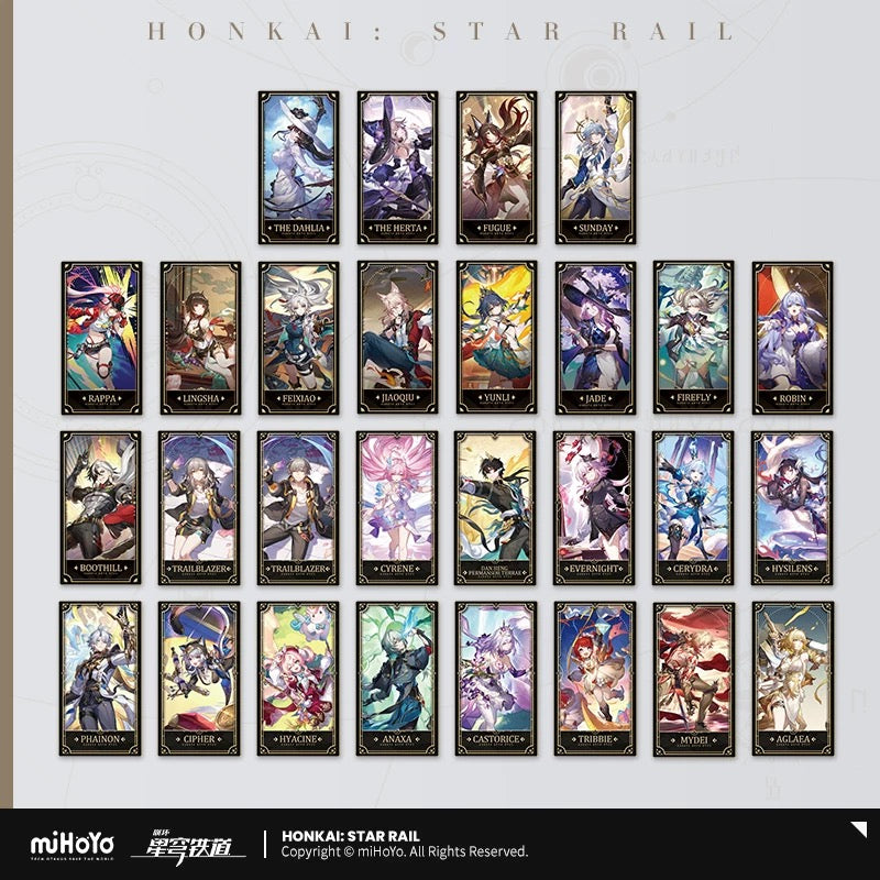 [PO] HSR Official Merch ✦ 2nd Anniversary Commemorative Collectible Card Set