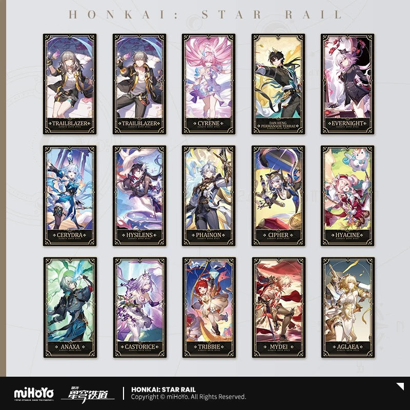 [PO] HSR Official Merch ✦ 2nd Anniversary Commemorative Collectible Card Blind Box
