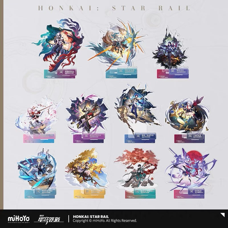 [PO] HSR Official Merch ✦ Splash Art Series | Acrylic Stand