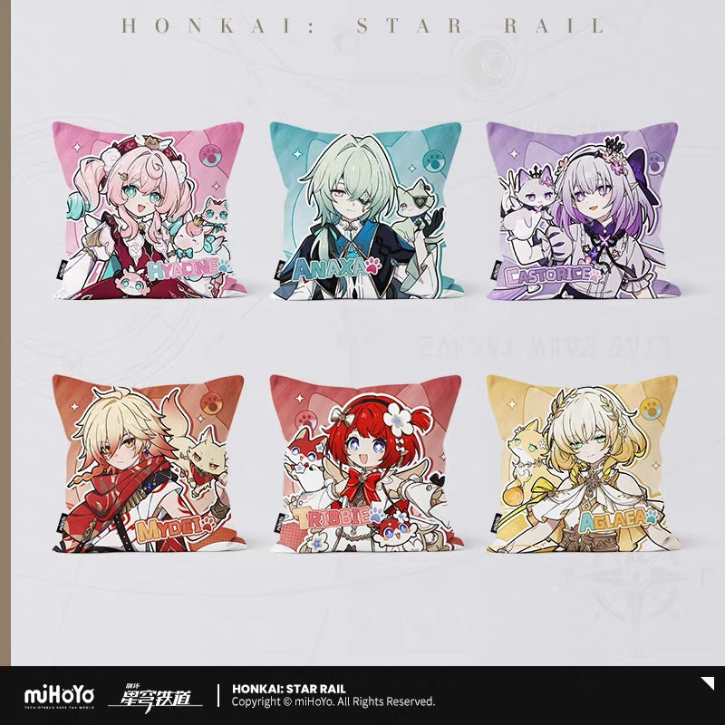 [PO] HSR Official Merch ✦  Tiny Cat Series | Pillowcase