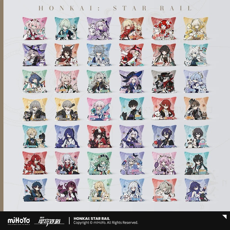 [PO] HSR Official Merch ✦  Tiny Cat Series | Pillowcase