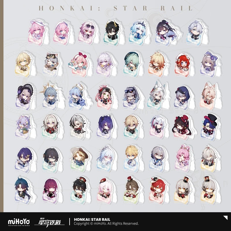 [PO] HSR Official Merch ✦ Nameless Honor Series | Acrylic Clip