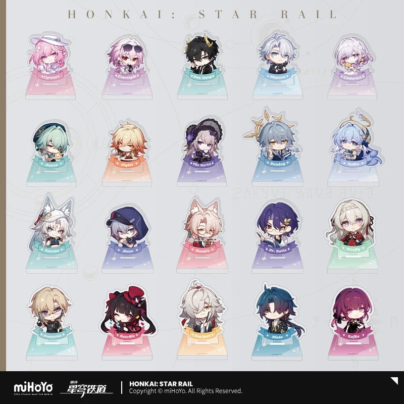 [PO] HSR Official Merch ✦ Nameless Honor Series | Acrylic Stamp