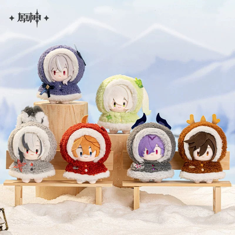 [PO] GI Official Merch ✦ Fun In The Snow Series | Plush Keychain