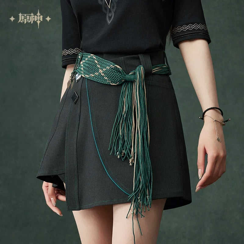 [PO] GI Official Merch ✦ Alhaitham Themed Impression Series | Irregular Skirt Pants [ENDS ON 05/06]