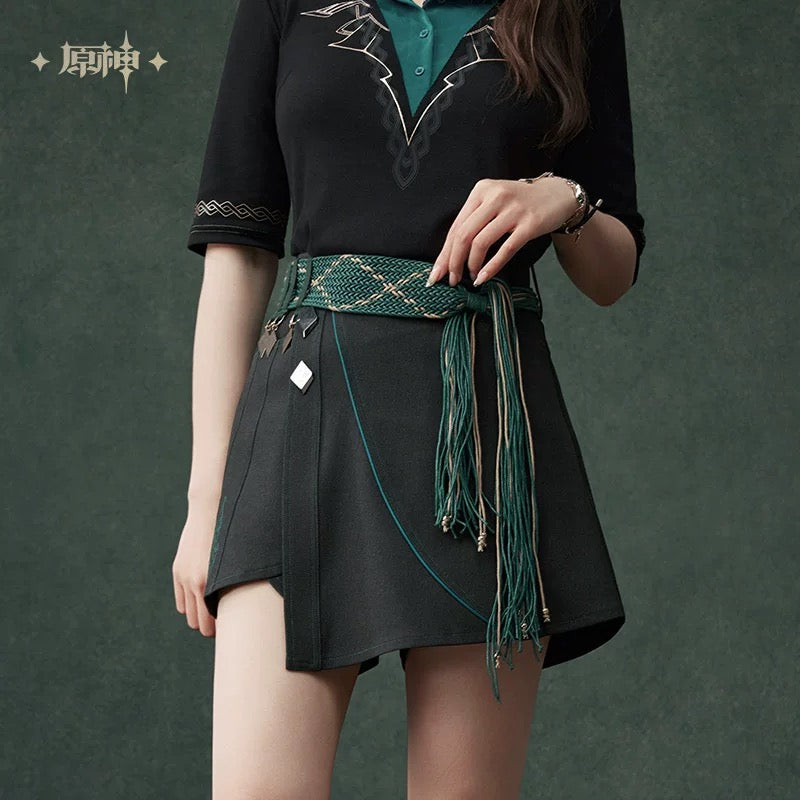 [PO] GI Official Merch ✦ Alhaitham Themed Impression Series | Irregular Skirt Pants [ENDS ON 05/06]