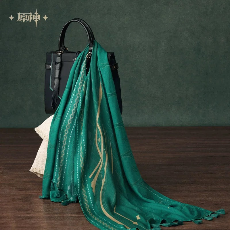 [PO] GI Official Merch ✦ Alhaitham Themed Impression Series | Spring/Summer Scarf