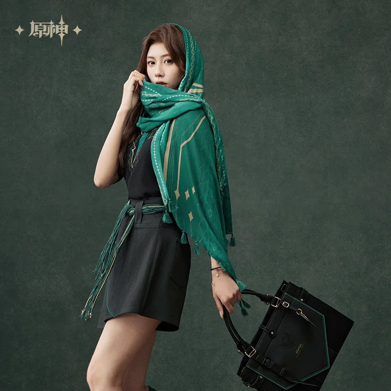 [PO] GI Official Merch ✦ Alhaitham Themed Impression Series | Spring/Summer Scarf