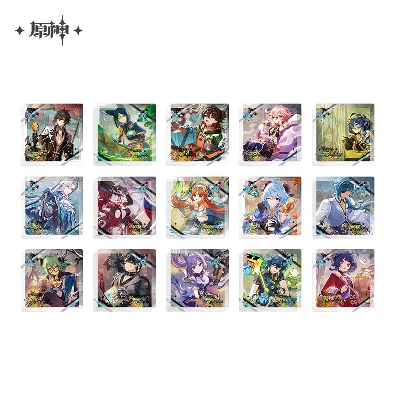 [PO] GI Official Merch ✦ Day of Destiny Series | Character Birthday Acrylic Block