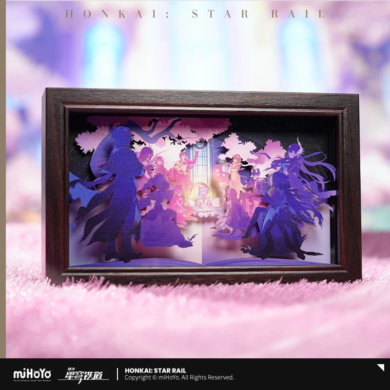 [PO] HSR Official Merch ✦ Memories Of Travelling With You Series | Paper Sculpture Lamp