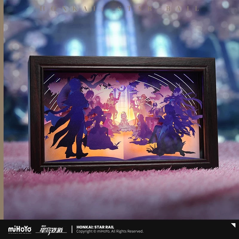 [PO] HSR Official Merch ✦ Memories Of Travelling With You Series | Paper Sculpture Lamp