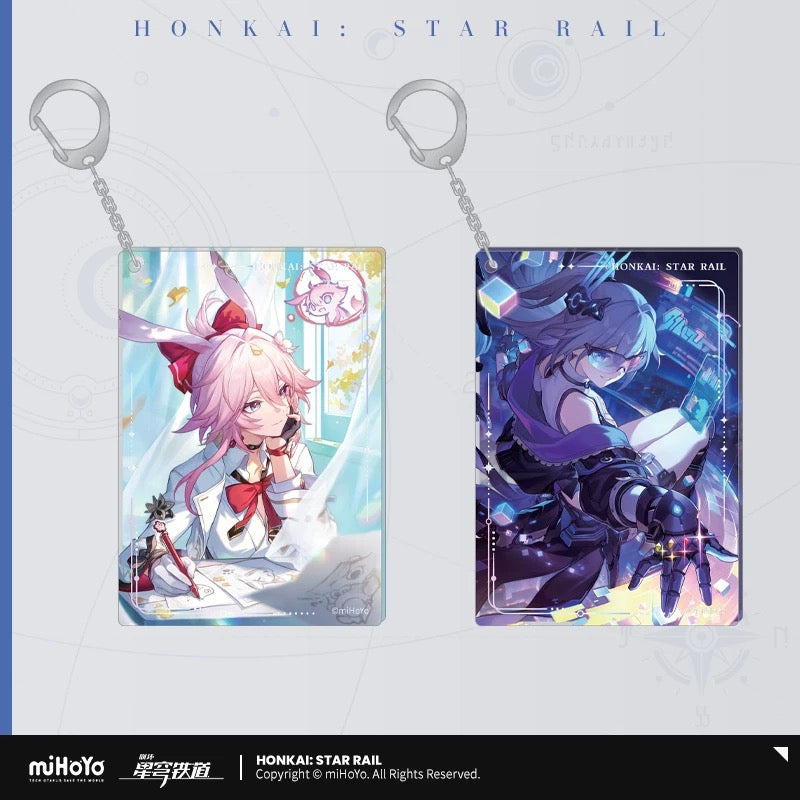 [PO] HSR Official Merch ✦  Light Cone Series | Acrylic Keychain