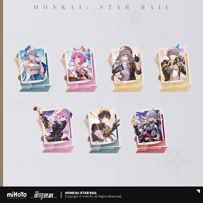 [PO] HSR Official Merch ✦ Starry Sky Celebration Series | Acrylic Stand