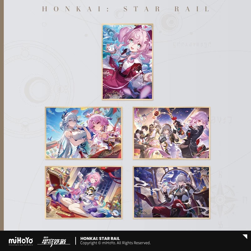 [PO] HSR Official Merch ✦ Starry Sky Celebration Series | PET Shikishi