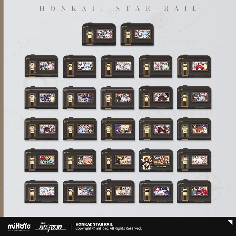 [PO] HSR Official Merch ✦ Pom-Pom Gallery Series | Sticker Set