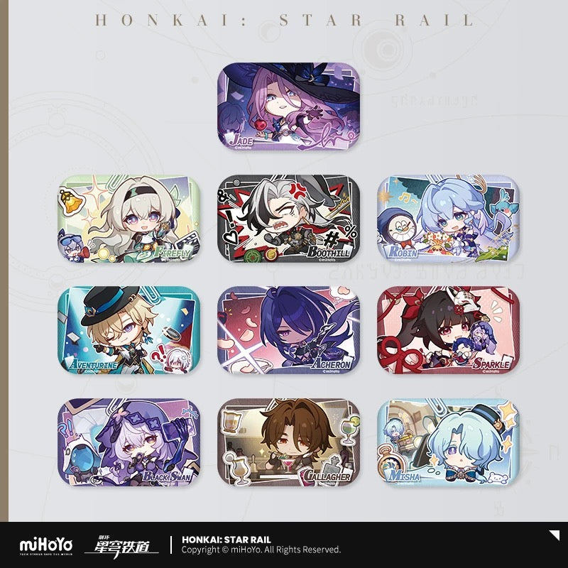 [PO] HSR Official Merch ✦ Pom-Pom Photo Album Series | Tinplate Badge