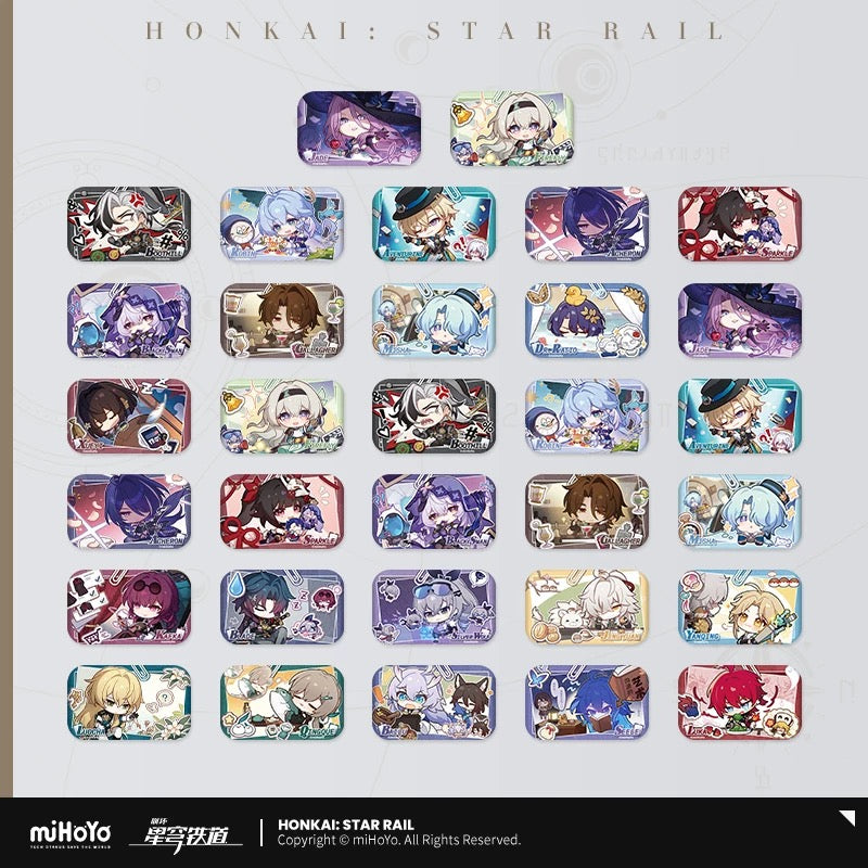 [PO] HSR Official Merch ✦ Pom-Pom Photo Album Series | Tinplate Badge