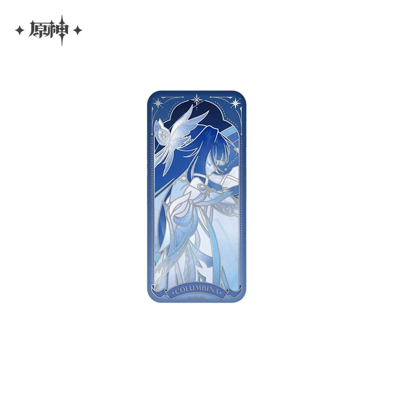 [PO] GI Official Merch ✦ Chronicles of the Accompanying Moon Series | Badge and Commemorative Card Set