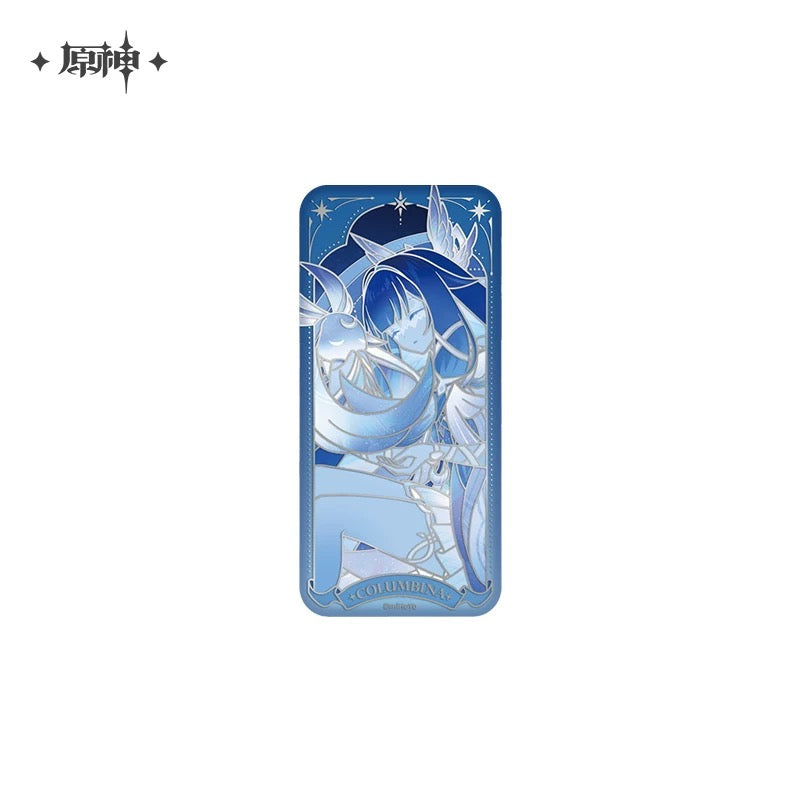 [PO] GI Official Merch ✦ Chronicles of the Accompanying Moon Series | Badge and Commemorative Card Set