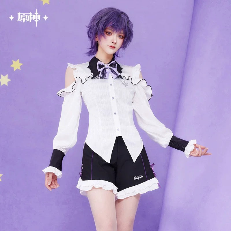 [PO] GI Official Merch ✦ Durin Themed Impression Series | Long-Sleeved Off-Shoulder Shirt [ENDS ON 06/18]