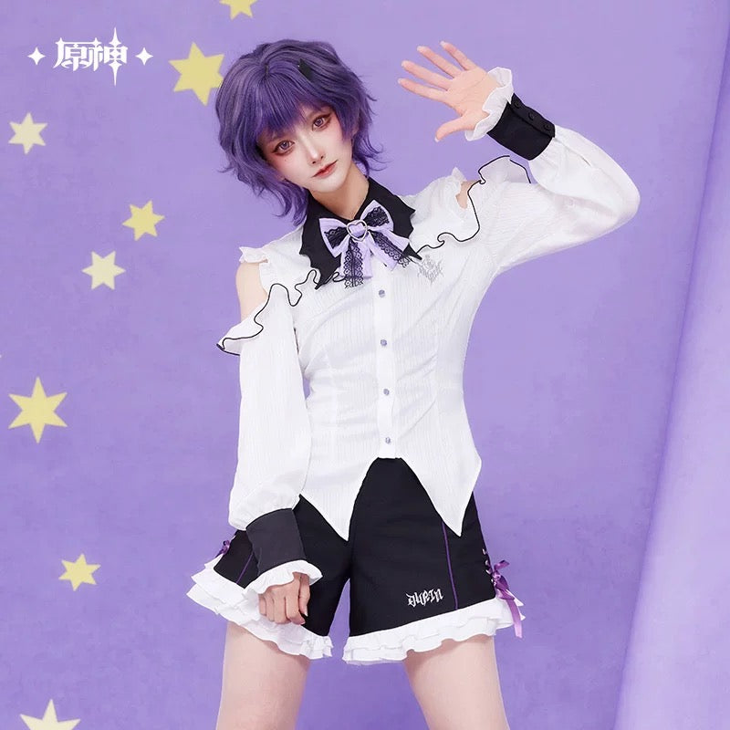 [PO] GI Official Merch ✦ Durin Themed Impression Series | Long-Sleeved Off-Shoulder Shirt [ENDS ON 06/18]