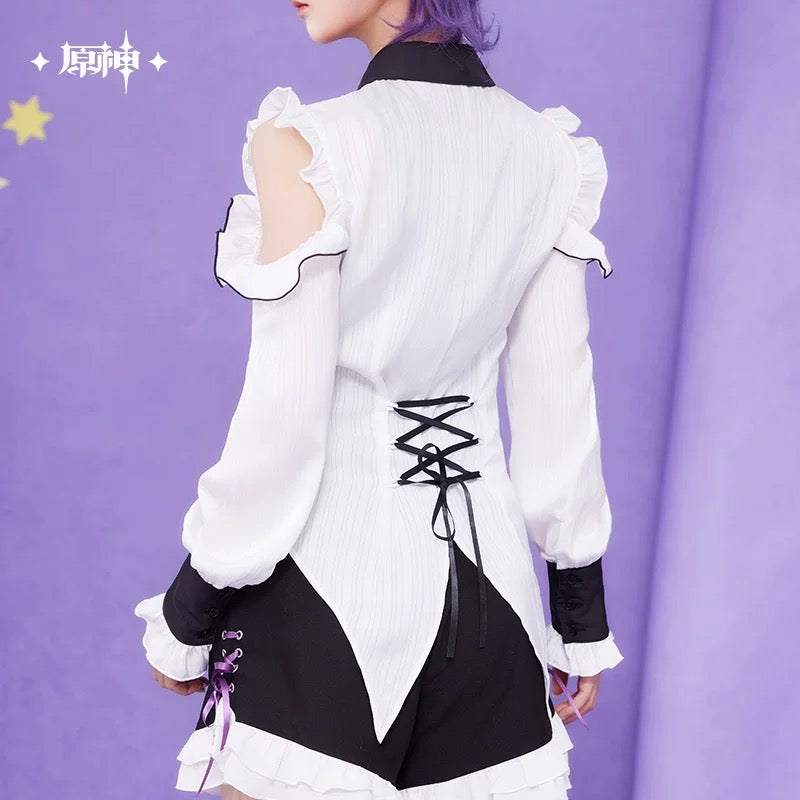[PO] GI Official Merch ✦ Durin Themed Impression Series | Long-Sleeved Off-Shoulder Shirt [ENDS ON 06/18]