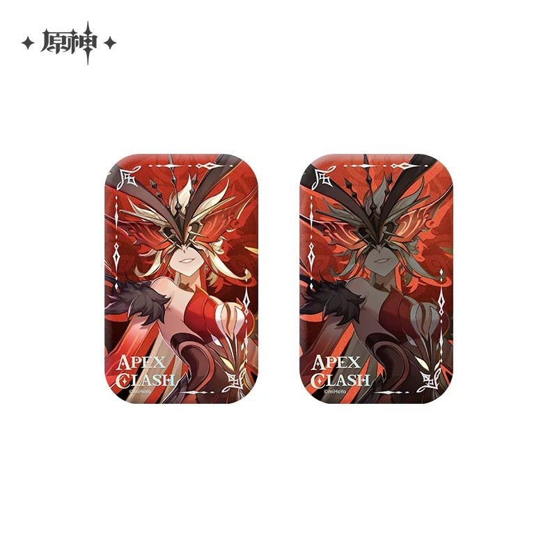 [PO] GI Official Merch ✦ Apex Clash Series | Standee and Badge