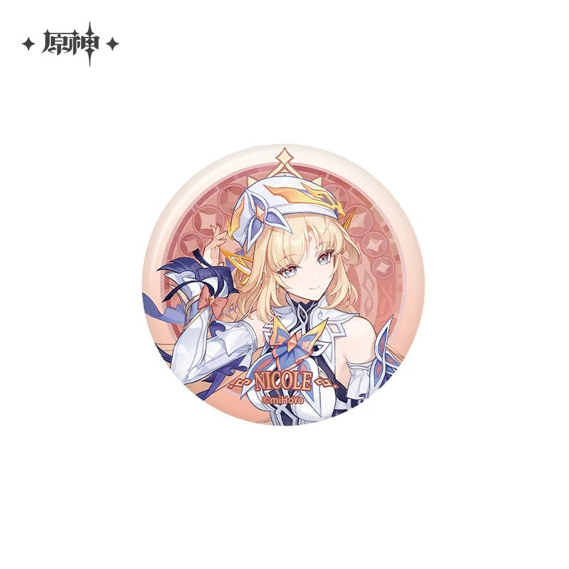 [PO] GI Official Merch ✦ Clamor Within Series | Nicole Splash Art Acrylic Stand & Badge