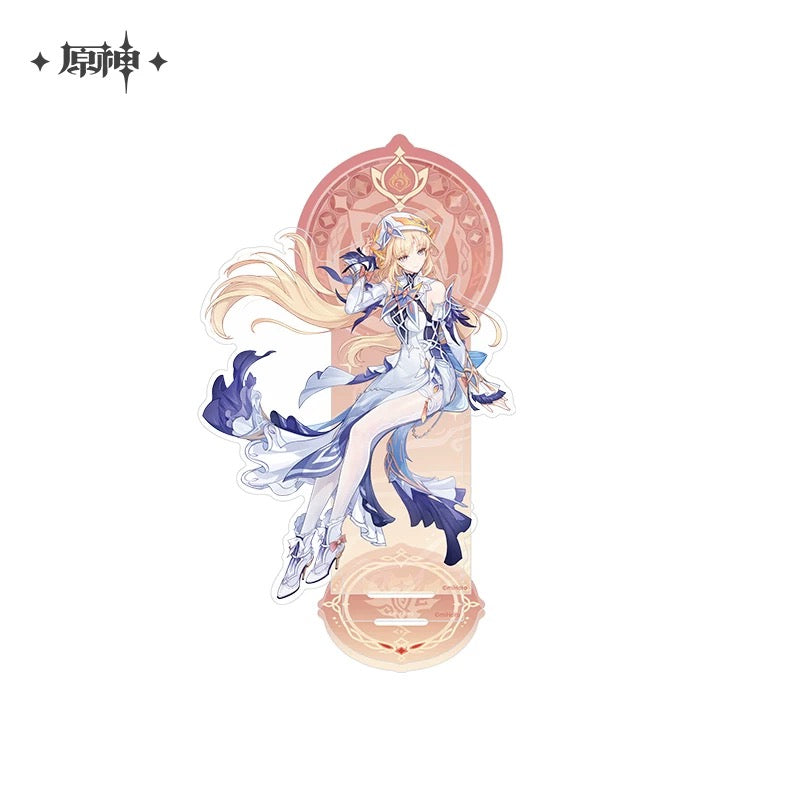 [PO] GI Official Merch ✦ Clamor Within Series | Nicole Splash Art Acrylic Stand & Badge