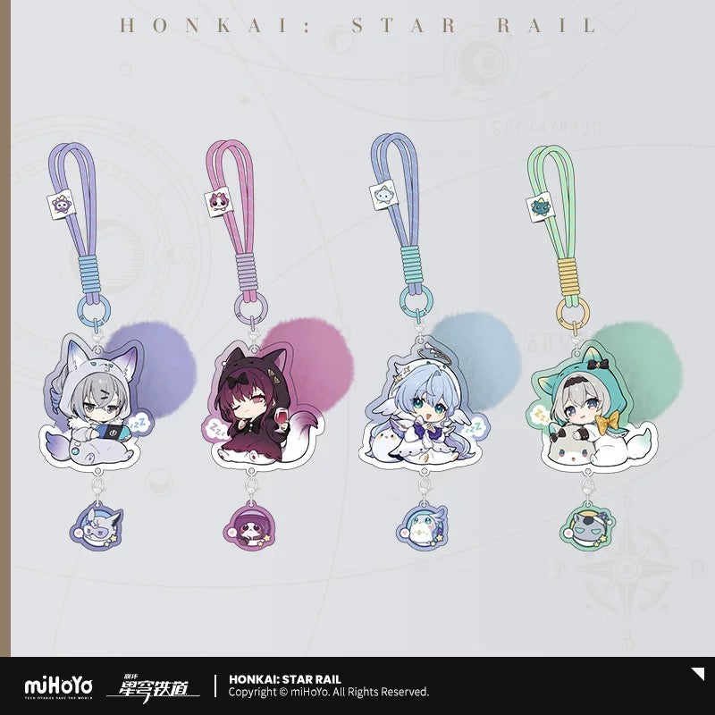 [PO] HSR Official Merch ✦ Girls' Dormitory Series | Chibi Acrylic Keychain