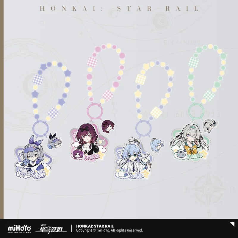 [PO] HSR Official Merch ✦ Girls' Dormitory Series | Acrylic Keychain