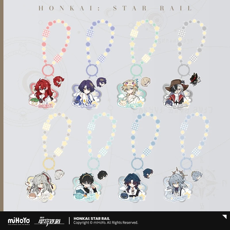 [PO] HSR Official Merch ✦ Boys' Dormitory Series | Acrylic Keychain