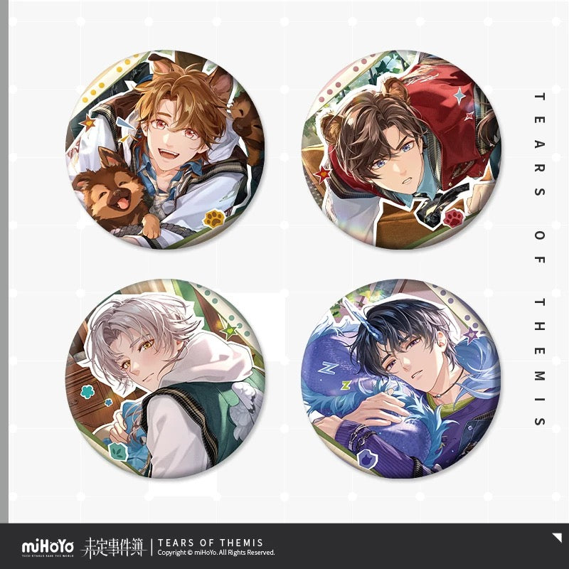 [PO] TOT Official Merch ✦ Fur-Ever Schoolmate Series | Tinplate Badge [ENDS ON 06/03]