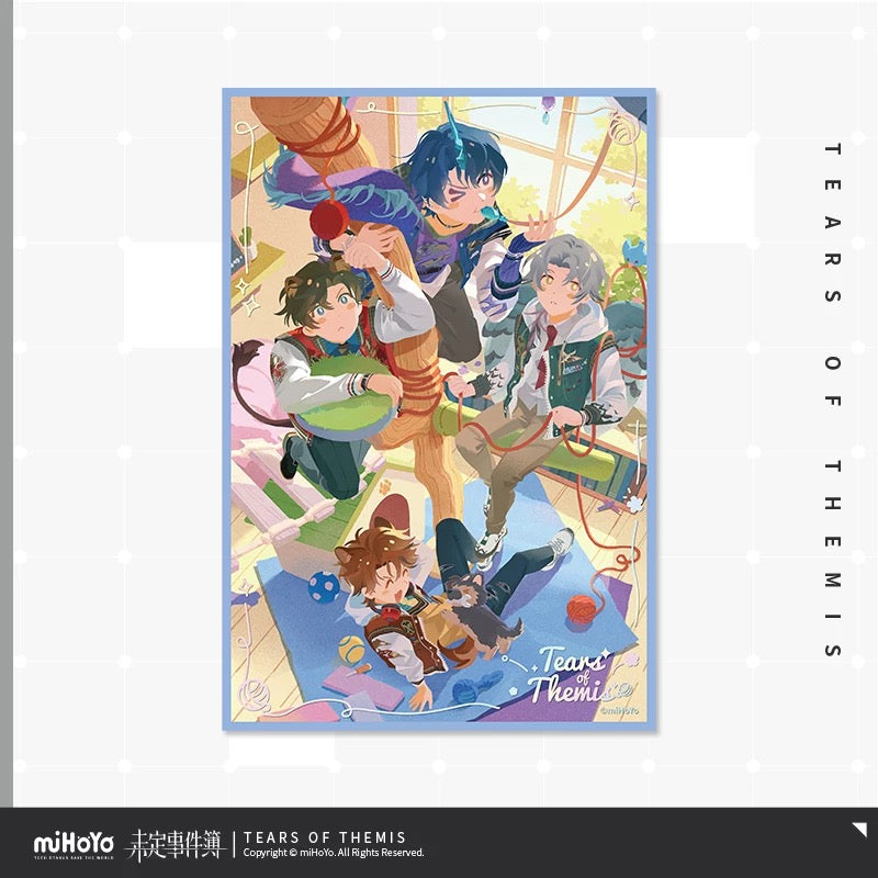 [PO] TOT Official Merch ✦ Fur-Ever Schoolmate Series | Heart-Fluttering Plush Decorative Shikishi [ENDS ON 06/03]