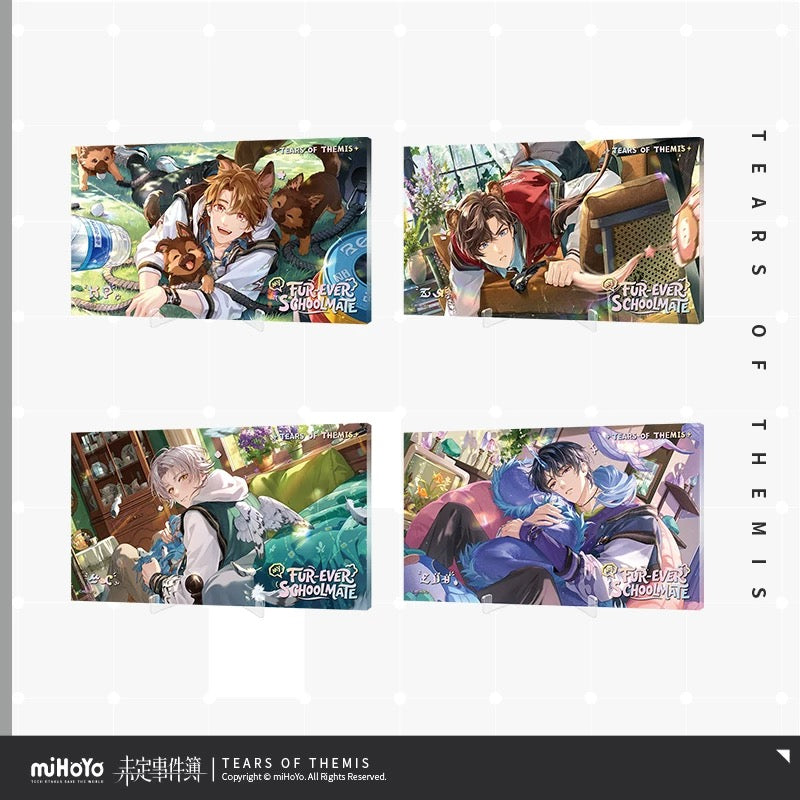 [PO] TOT Official Merch ✦ Fur-Ever Schoolmate Series | Acrylic Decorative Painting [ENDS ON 06/03]