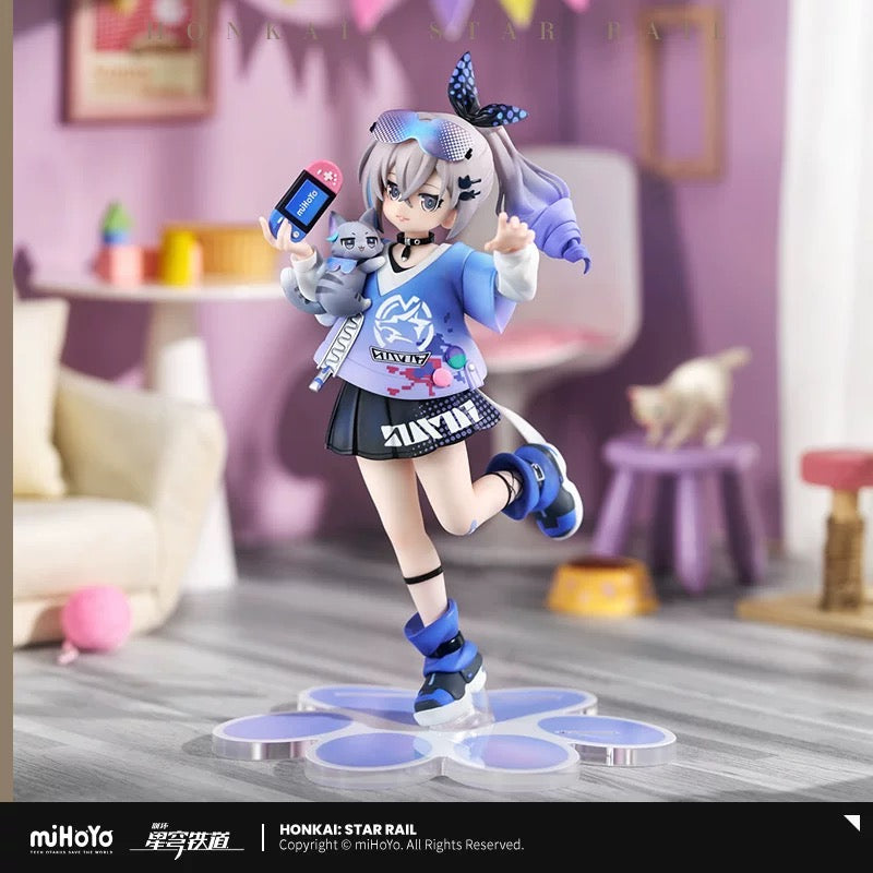 [PO] HSR Official Merch ✦ Tiny Cat Series | Silver Wolf Figure