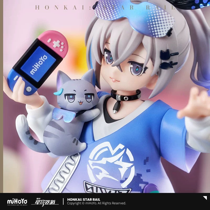 [PO] HSR Official Merch ✦ Tiny Cat Series | Silver Wolf Figure