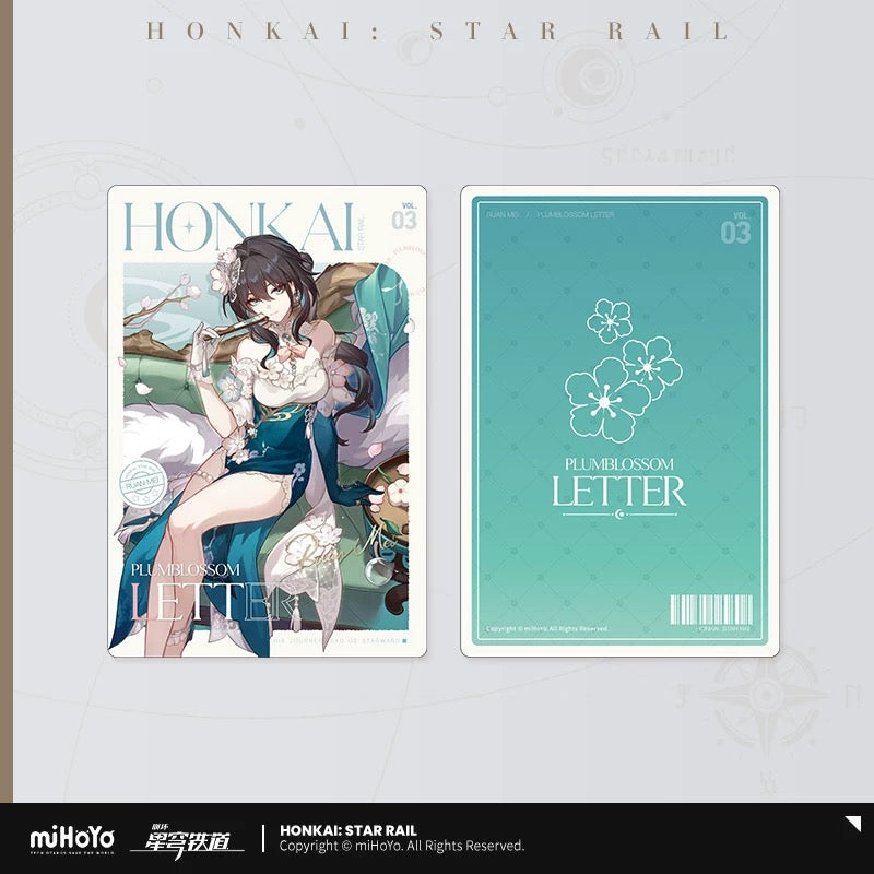 [PO] HSR Official Merch ✦ Fashion Series | Ruan Mei "Plumblossom Letter"