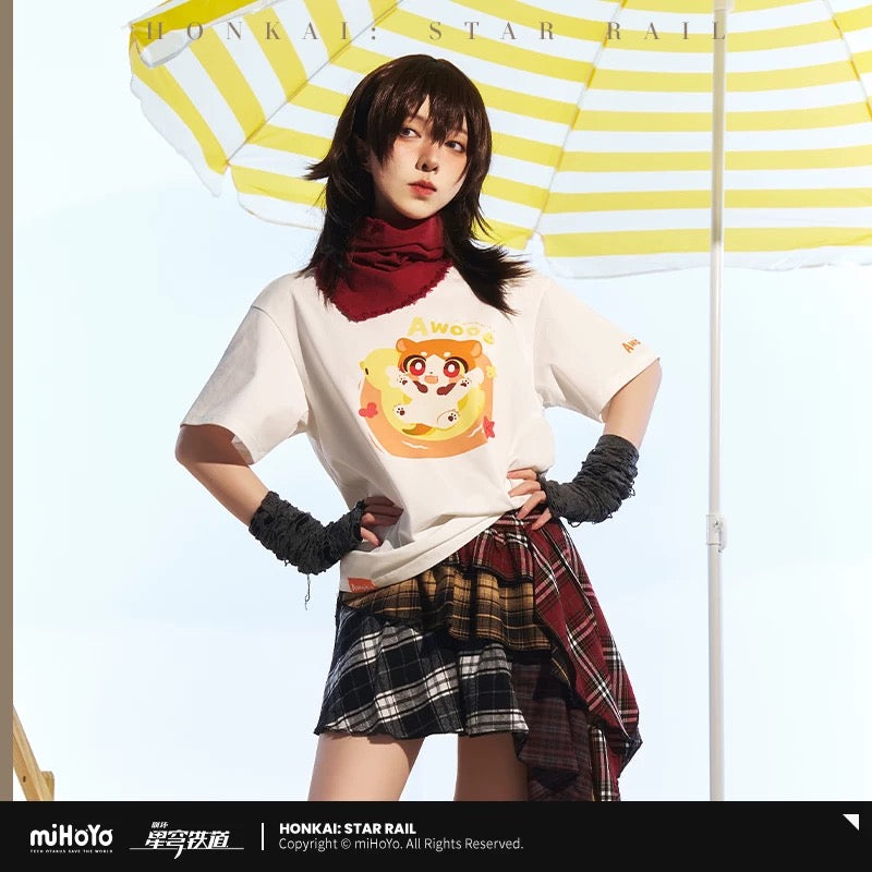 [PO] HSR Official Merch ✦ Awoo Awoo Series | Short-Sleeve T-Shirt