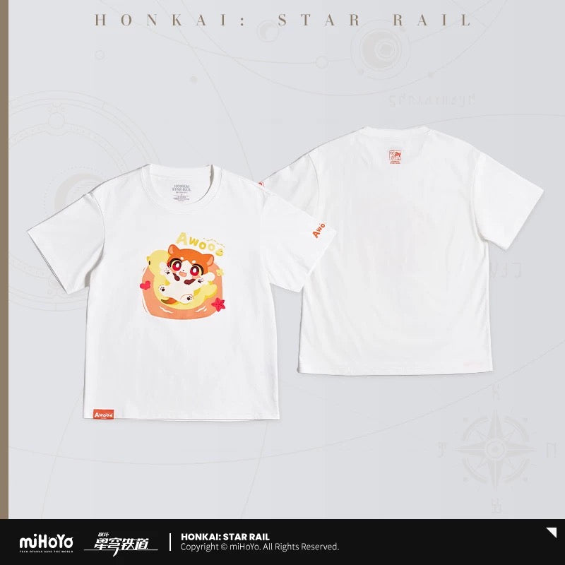 [PO] HSR Official Merch ✦ Awoo Awoo Series | Short-Sleeve T-Shirt