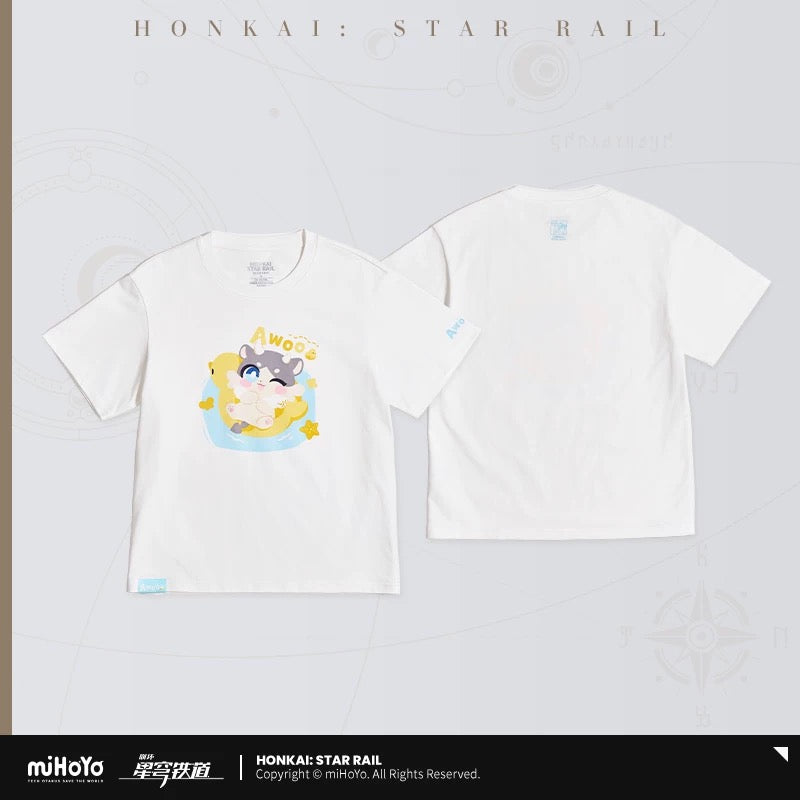 [PO] HSR Official Merch ✦ Awoo Awoo Series | Short-Sleeve T-Shirt